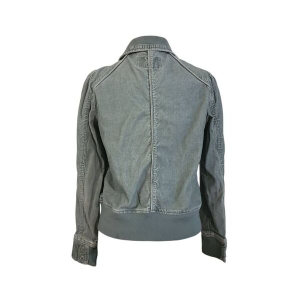 Mossimo Supply Company Cobalt Blue Corduroy Lightweight Jacket - Picture 7 of 11